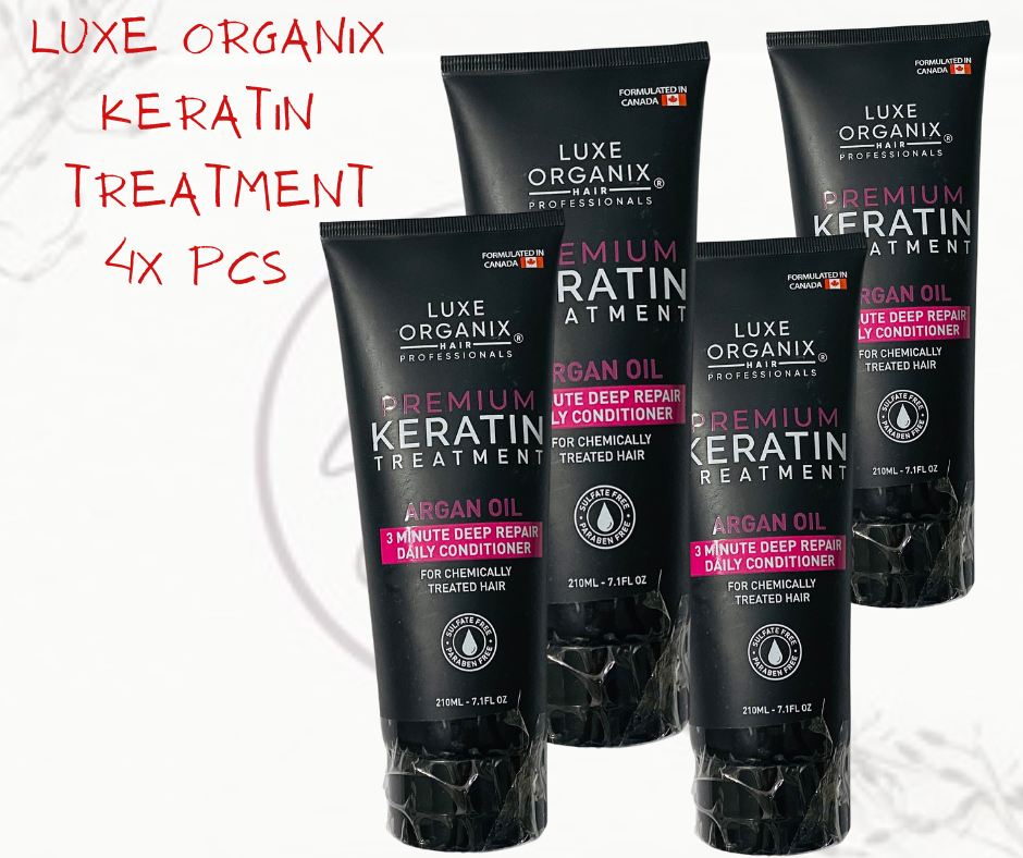 Luxe Organix Keratin Treatment Argan Oil 210ml Spry Chic