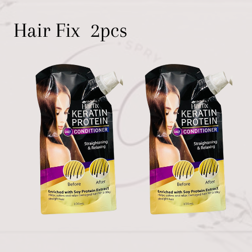 HairFix keratin Protein with Soy Protein Extract | Soften and Strengthen hair | 100 ml