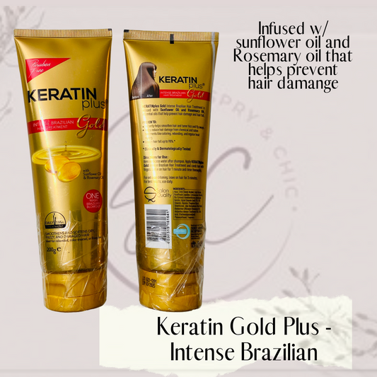 KERATIN GOLD PLUS INTENSE BRAZILIAN 200ML